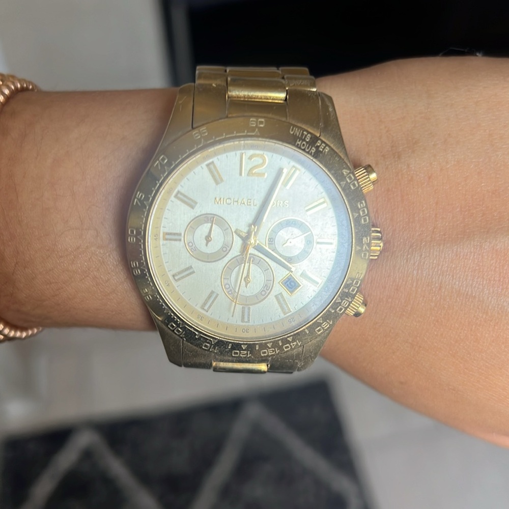 Michael Kors gold watch